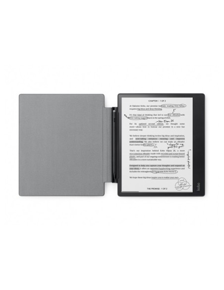 Rakuten Kobo N605-AC-BK-E-PU funda para libro electrónico 26,2 cm (10.3") Negro
