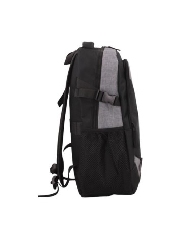 NASA BAG02 mochila City backpack Negro, Gris Oxford