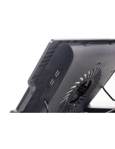 Gembird NBS-1F17T-01 almohadilla fría 43,2 cm (17") 1500 RPM Negro 2