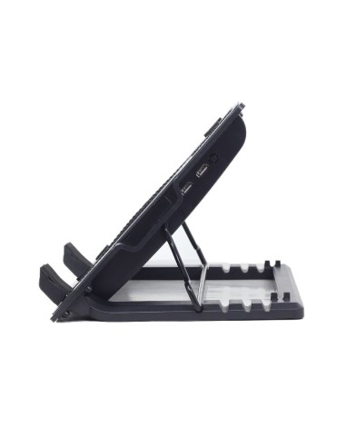 Gembird NBS-1F17T-01 almohadilla fría 43,2 cm (17") 1500 RPM Negro