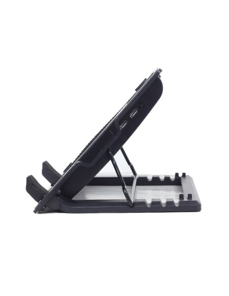 Gembird NBS-1F17T-01 almohadilla fría 43,2 cm (17") 1500 RPM Negro