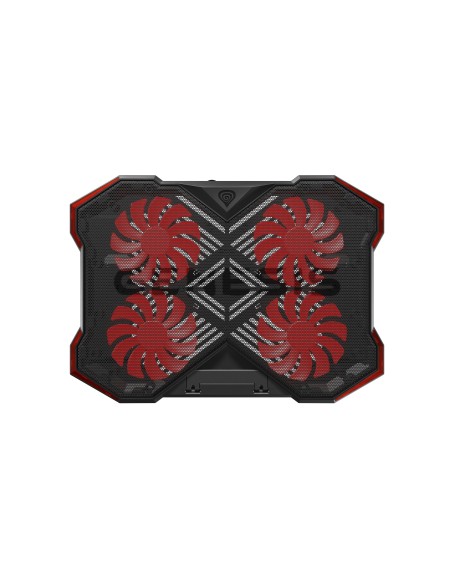 GENESIS Oxid 260 almohadilla fría 43,9 cm (17.3") 1010 RPM Negro, Rojo