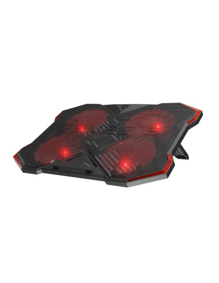 GENESIS Oxid 260 almohadilla fría 43,9 cm (17.3") 1010 RPM Negro, Rojo