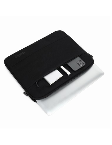 Celly NOMADSLEEVEBK maletines para portátil 33 cm (13") Funda Negro
