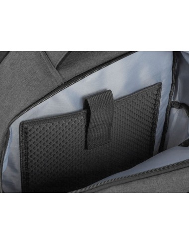 NATEC NTO-2226 mochila City backpack Negro, Gris Poliéster