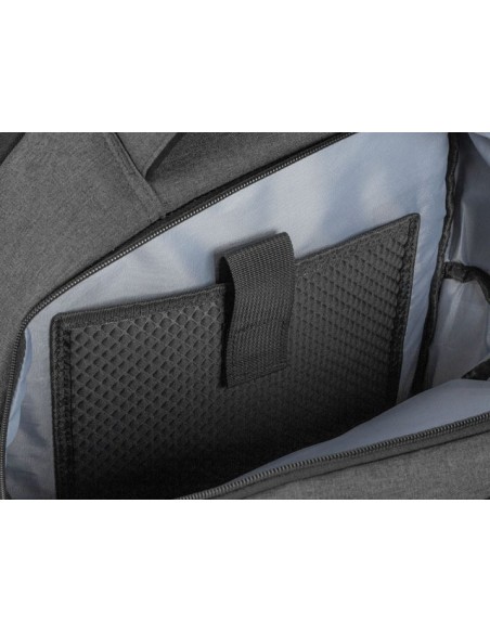 NATEC NTO-2226 mochila City backpack Negro, Gris Poliéster