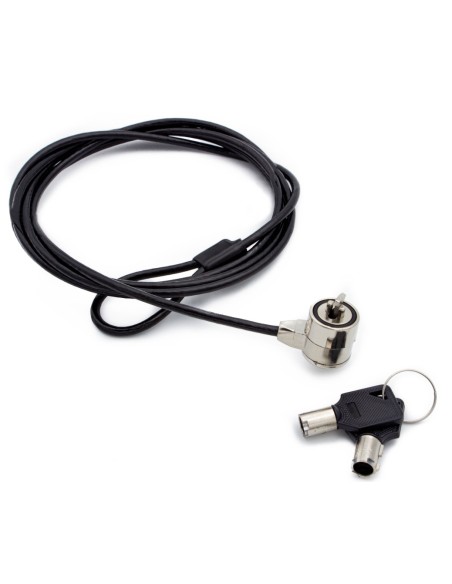 Nilox Cable seguridad con doble llave 1.8m
