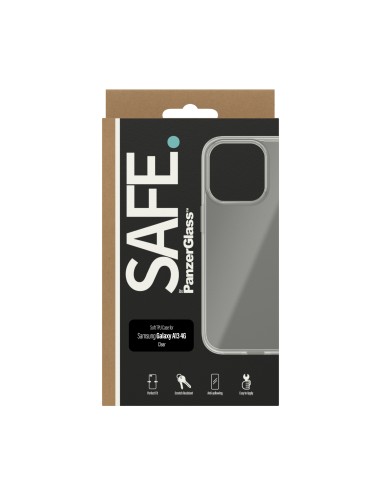 PanzerGlass SAFE. by ® TPU Case Samsung Galaxy A13 4G | Transparent funda para teléfono móvil Transparente
