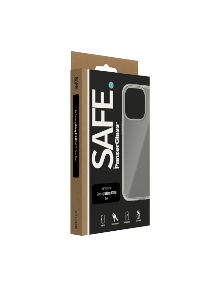 PanzerGlass SAFE. by ® TPU Case Samsung Galaxy A13 4G | Transparent funda para teléfono móvil Transparente