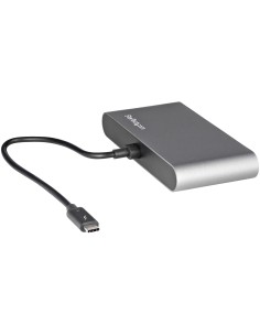 StarTech.com Mini Dock Thunderbolt 3 - Docking Station Portátil para 2 Monitores con HDMI 4K de 60Hz, 2x Hub USB-A (3.0 2.0), 2