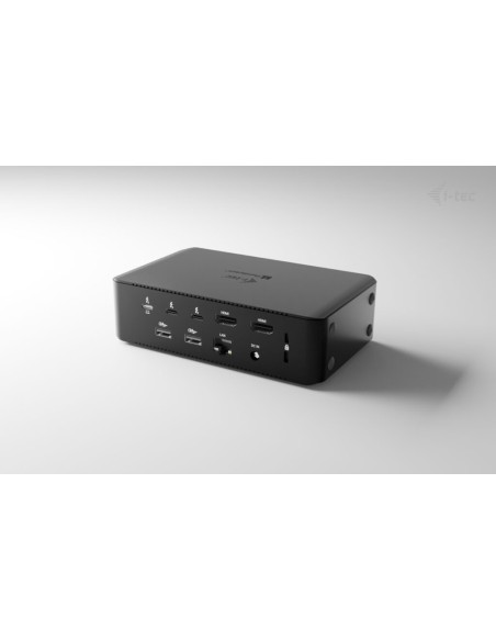 i-tec Thunderbolt5 Quattro Display Docking Station, 5x USB, 2.5 GLAN + Power Delivery 140W