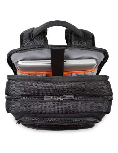 Targus CitySmart mochila Mochila informal Negro, Gris Imitación piel, Poliuretano (PU)