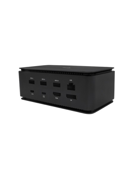 i-tec Metal USB4 Docking station Dual 4K HDMI DP with Power Delivery 80 W + Universal Charger 100 W