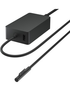 Microsoft Surface 65W Power Supply Portátil, Tableta Negro Corriente alterna Interior