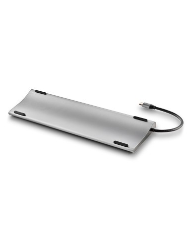 NGS WONDER DOCK 12 Alámbrico USB 3.2 Gen 1 (3.1 Gen 1) Type-C Plata