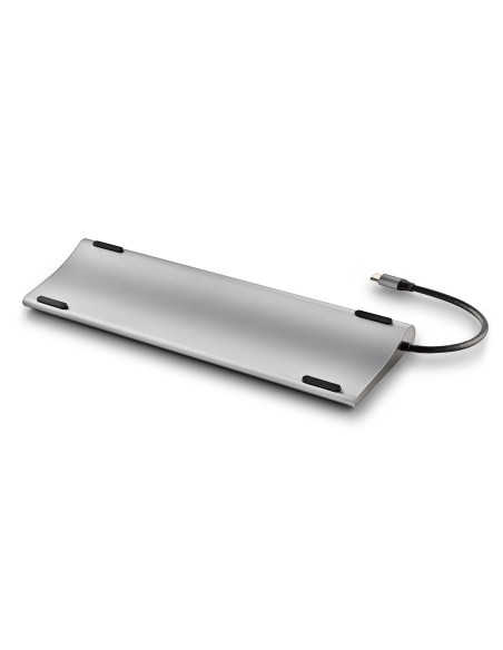 NGS WONDER DOCK 12 Alámbrico USB 3.2 Gen 1 (3.1 Gen 1) Type-C Plata