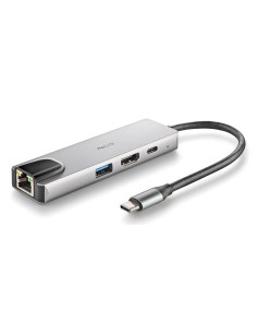 NGS NGS-HUB-0140 hub de interfaz USB 2.0 Type-C 5000 Mbit s Aluminio, Negro 2