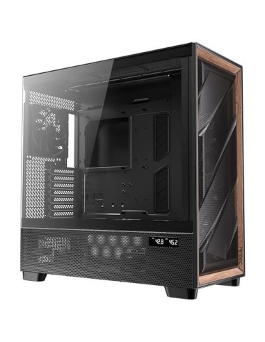 Antec FLUX PRO EUV Full Tower Negro, Madera