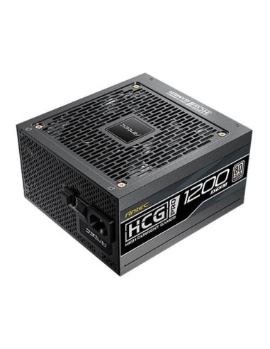 Antec HIGH CURRENT GAMER HCG1200 PRO Platinum ATX 3.1 unidad de fuente de alimentación 1200 W 20+4 pin ATX Negro