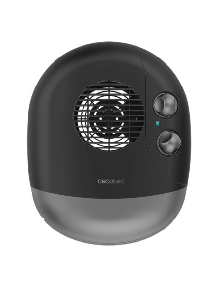Cecotec 08250 calefactor eléctrico Interior Negro, Gris 2000 W Ventilador sin aspas para el hogar