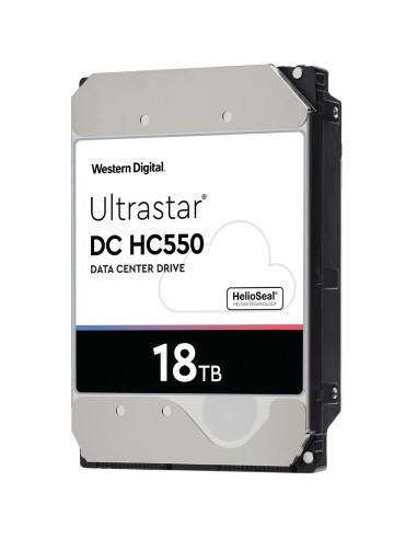 Western Digital Ultrastar DC HC550 disco duro interno 18 TB 7200 RPM 512 MB 3.5" SAS