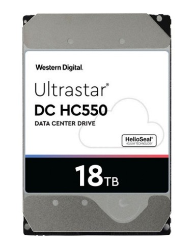 Western Digital Ultrastar DC HC550 disco duro interno 18 TB 7200 RPM 512 MB 3.5" SAS