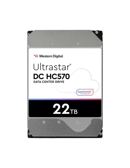 Western Digital Ultrastar DC HC570 disco duro interno 22 TB 7200 RPM 512 MB 3.5" Serial ATA III