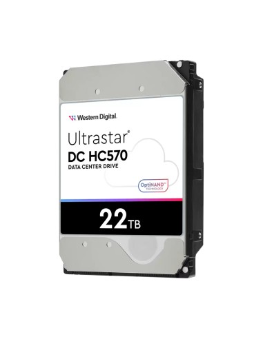 Western Digital Ultrastar DC HC570 disco duro interno 22 TB 7200 RPM 512 MB 3.5" Serial ATA III