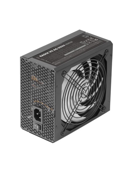 Tacens RADIX VII AG 800, Fuente Alimentación Full Modular 800W ATX, 10 Años Garantía, 80Plus Silver, +87% Eficiencia,