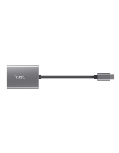 Trust 24136 lector de tarjeta USB 3.2 Gen 1 (3.1 Gen 1) Type-C Aluminio