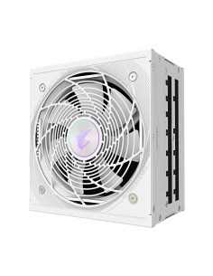 GIGABYTE AORUS ELITE P1000W ICE Fuente de Alimentación - PCIe 5.0, 80 PLUS Platinum, Diseño completamente modular, Ventilador 2