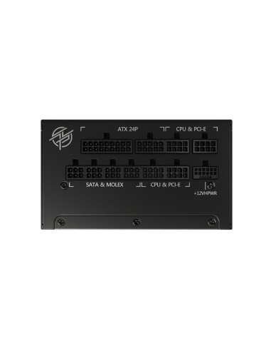 MSI MPG A1000G PCIE5 unidad de fuente de alimentación 1000 W 20+4 pin ATX ATX Negro
