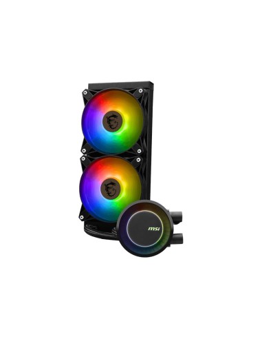 MSI MAG Coreliquid E240 Placa base, Procesador Kit de refrigeración líquida 12 cm Negro