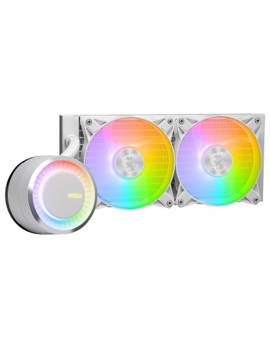 MSI MAG Coreliquid E240 WHITE Placa base, Procesador Kit de refrigeración líquida 12 cm Blanco