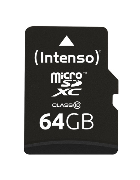 Intenso 64GB MicroSDHC MicroSDXC Clase 10