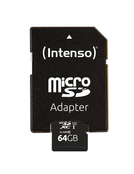 Intenso 3423490 memoria flash 64 GB MicroSDXC UHS-I Clase 10