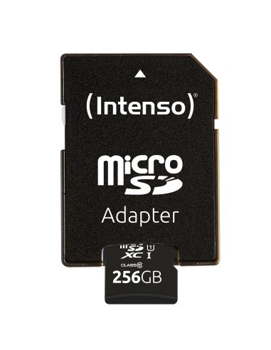 Intenso microSD Karte UHS-I Premium 256 GB Clase 10