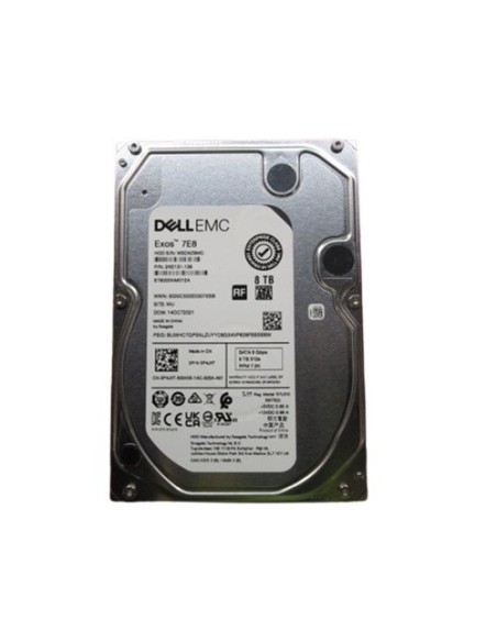 DELL 400-BRDB disco duro interno 8 TB 7200 RPM 3.5" Serial ATA III