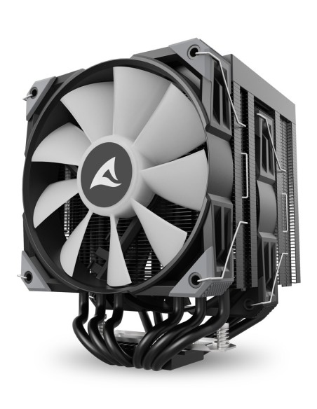 Sharkoon A60 RGB Procesador Refrigerador de aire 12 cm Negro 1 pieza(s)
