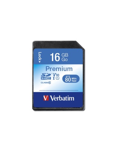 Verbatim Premium 16 GB SDHC Clase 10