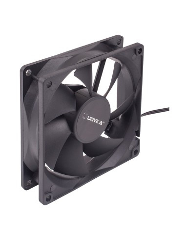 UNYKAch 90 mm Carcasa del ordenador Ventilador 9 cm Negro