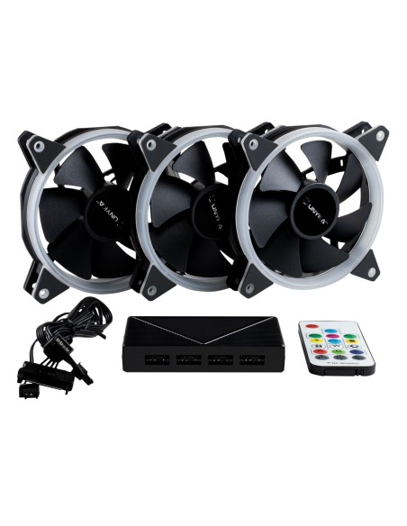 UNYKAch Ventilador CANDY 30 ARGB Ring Led 120 mm