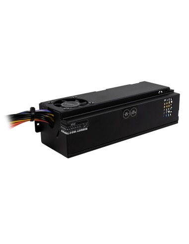 UNYKAch ITX 150 unidad de fuente de alimentación 150 W 20+4 pin ATX Flex ATX Negro