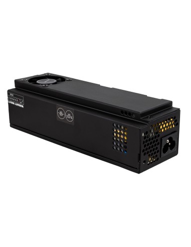 UNYKAch ITX 150 unidad de fuente de alimentación 150 W 20+4 pin ATX Flex ATX Negro
