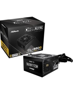 Asrock CL-650G Challenger unidad de fuente de alimentación 650 W 20+4 pin ATX ATX Negro