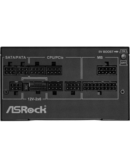 Asrock Phantom Gaming PG-750G unidad de fuente de alimentación 750 W 20+4 pin ATX ATX Negro