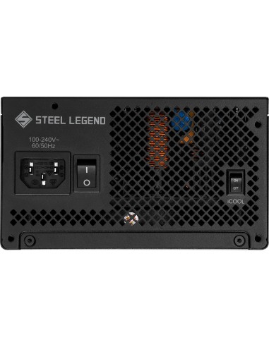 Asrock SL-650G Steel Legend unidad de fuente de alimentación 650 W 20+4 pin ATX ATX Negro