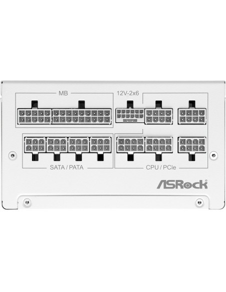 Asrock SL-1000GW Steel Legend unidad de fuente de alimentación 1000 W 20+4 pin ATX ATX Blanco