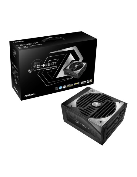Asrock Taichi TC-1650T unidad de fuente de alimentación 1650 W 20+4 pin ATX ATX Negro