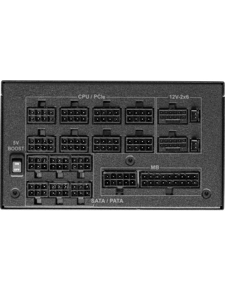 Asrock Taichi TC-1650T unidad de fuente de alimentación 1650 W 20+4 pin ATX ATX Negro